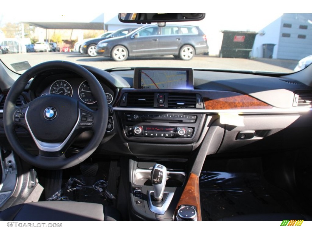 2014 3 Series 328i xDrive Sedan - Glacier Silver Metallic / Black photo #16