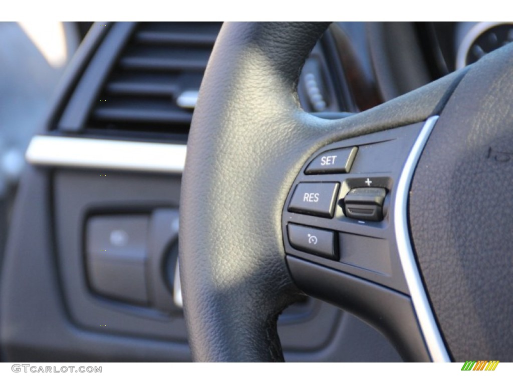 2014 3 Series 328i xDrive Sedan - Glacier Silver Metallic / Black photo #20