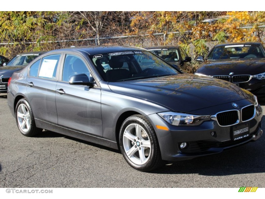 2014 3 Series 328i xDrive Sedan - Mineral Grey Metallic / Black photo #1