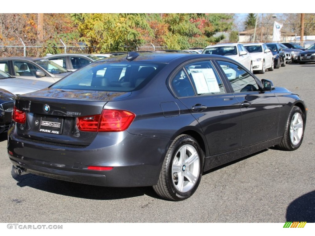 2014 3 Series 328i xDrive Sedan - Mineral Grey Metallic / Black photo #3