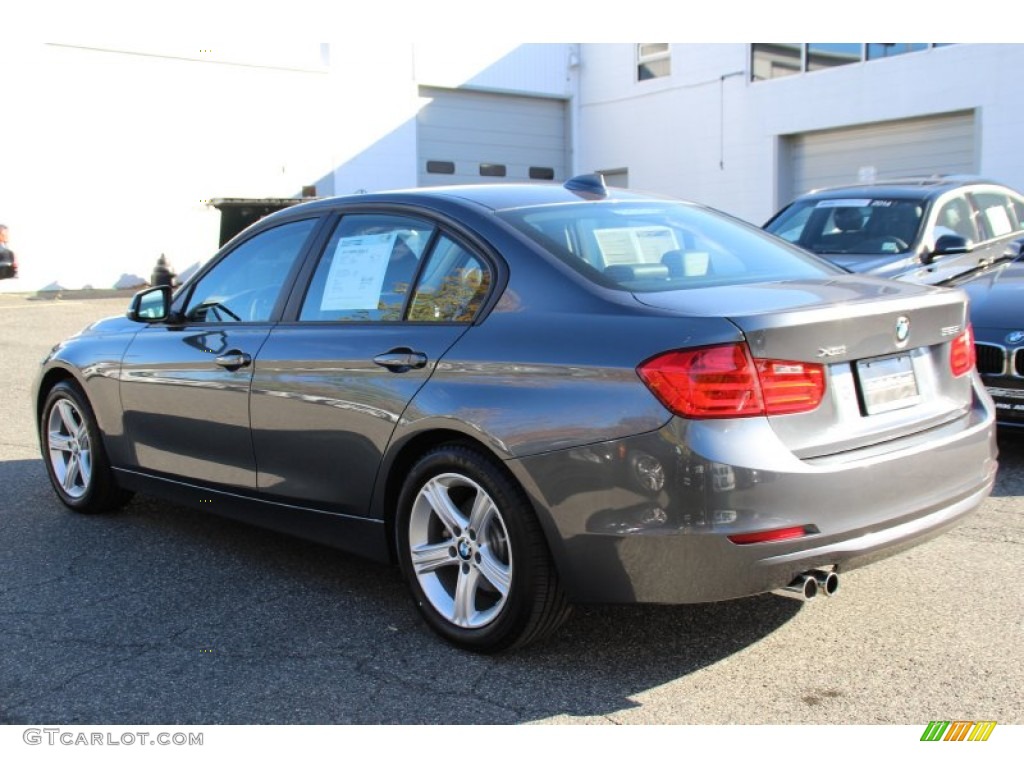 2014 3 Series 328i xDrive Sedan - Mineral Grey Metallic / Black photo #5