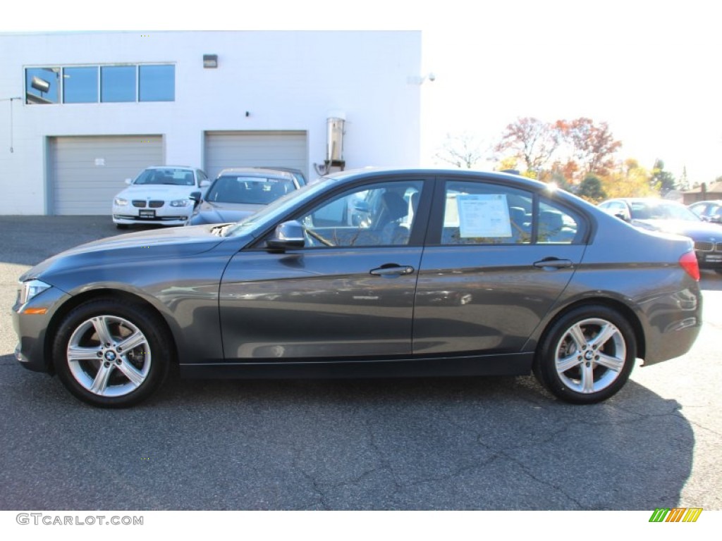 2014 3 Series 328i xDrive Sedan - Mineral Grey Metallic / Black photo #6