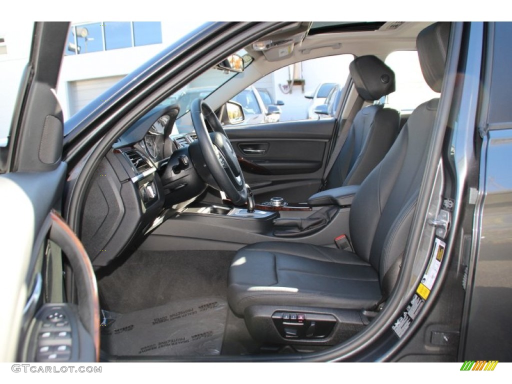 2014 3 Series 328i xDrive Sedan - Mineral Grey Metallic / Black photo #11