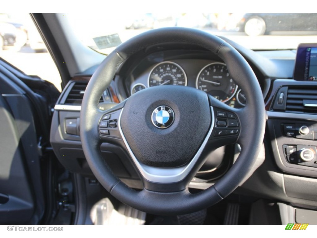 2014 3 Series 328i xDrive Sedan - Mineral Grey Metallic / Black photo #18