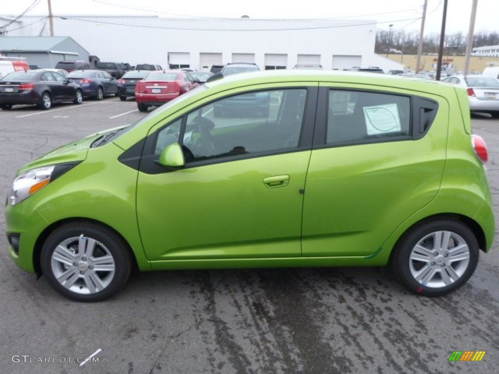 Lime 2015 Chevrolet Spark LS Exterior Photo #99188011