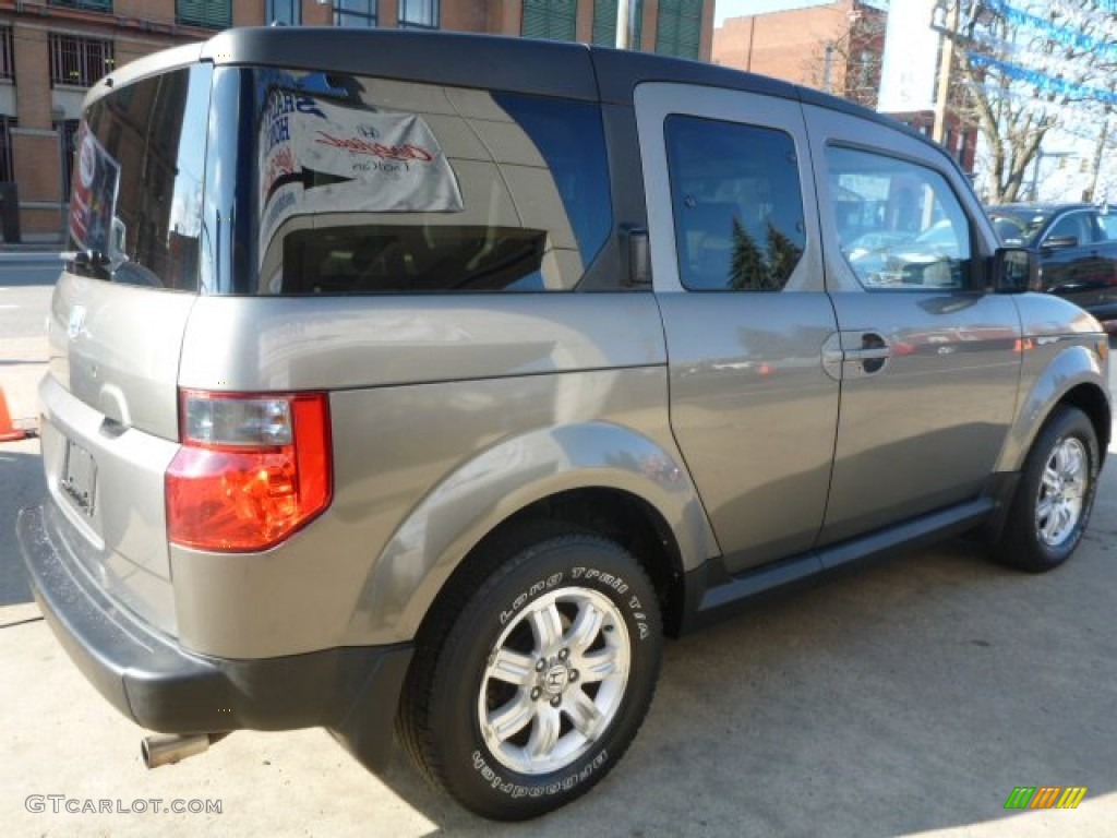 2007 Element EX AWD - Galaxy Gray Metallic / Black/Titanium photo #3