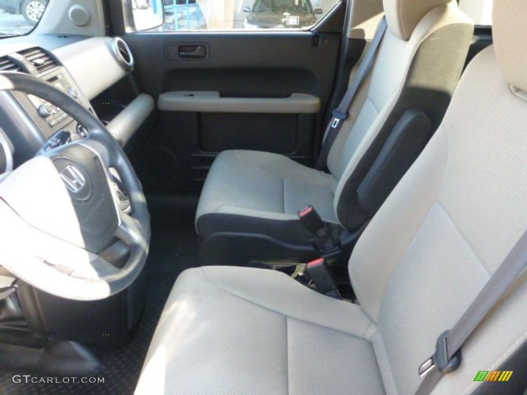 2007 Element EX AWD - Galaxy Gray Metallic / Black/Titanium photo #4