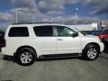 Pearl White 2015 Nissan Armada SV 4x4 Exterior