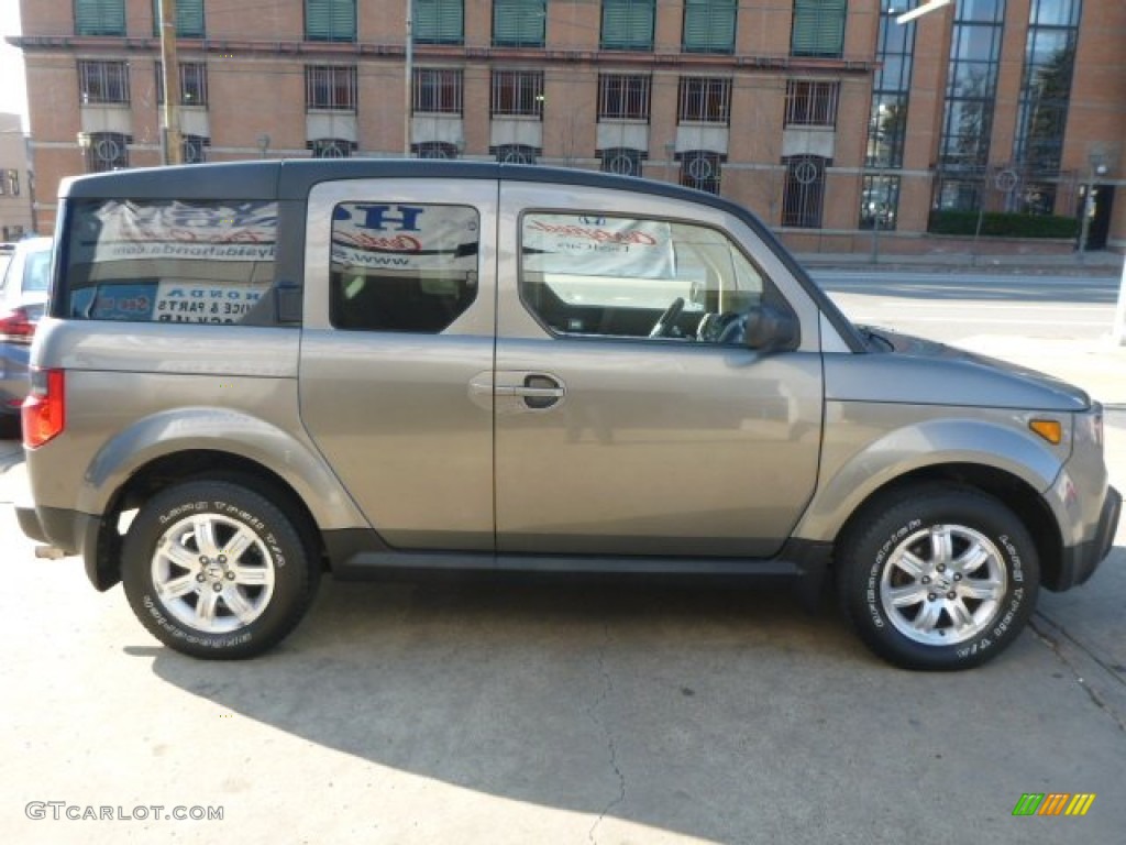 2007 Element EX AWD - Galaxy Gray Metallic / Black/Titanium photo #12