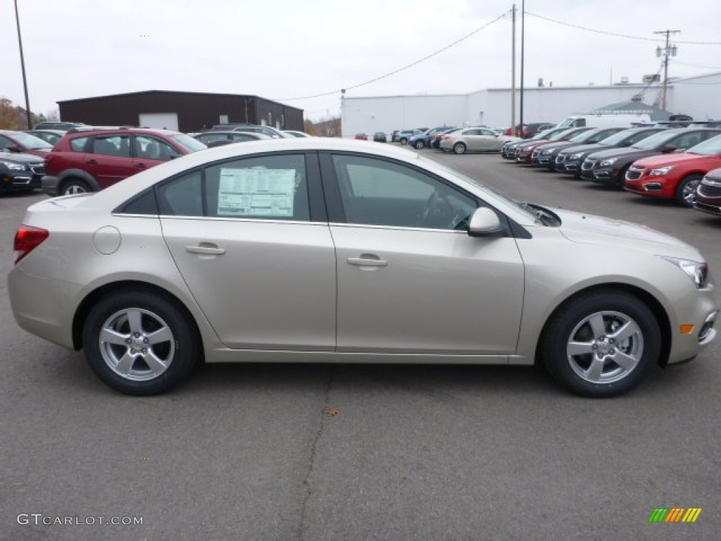 2015 Cruze LT - Champagne Silver Metallic / Brownstone photo #6