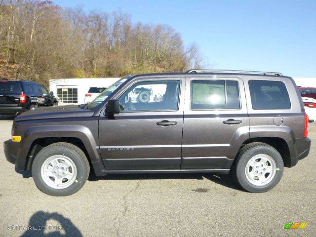 Granite Crystal Metallic 2015 Jeep Patriot Sport Exterior Photo #99191884