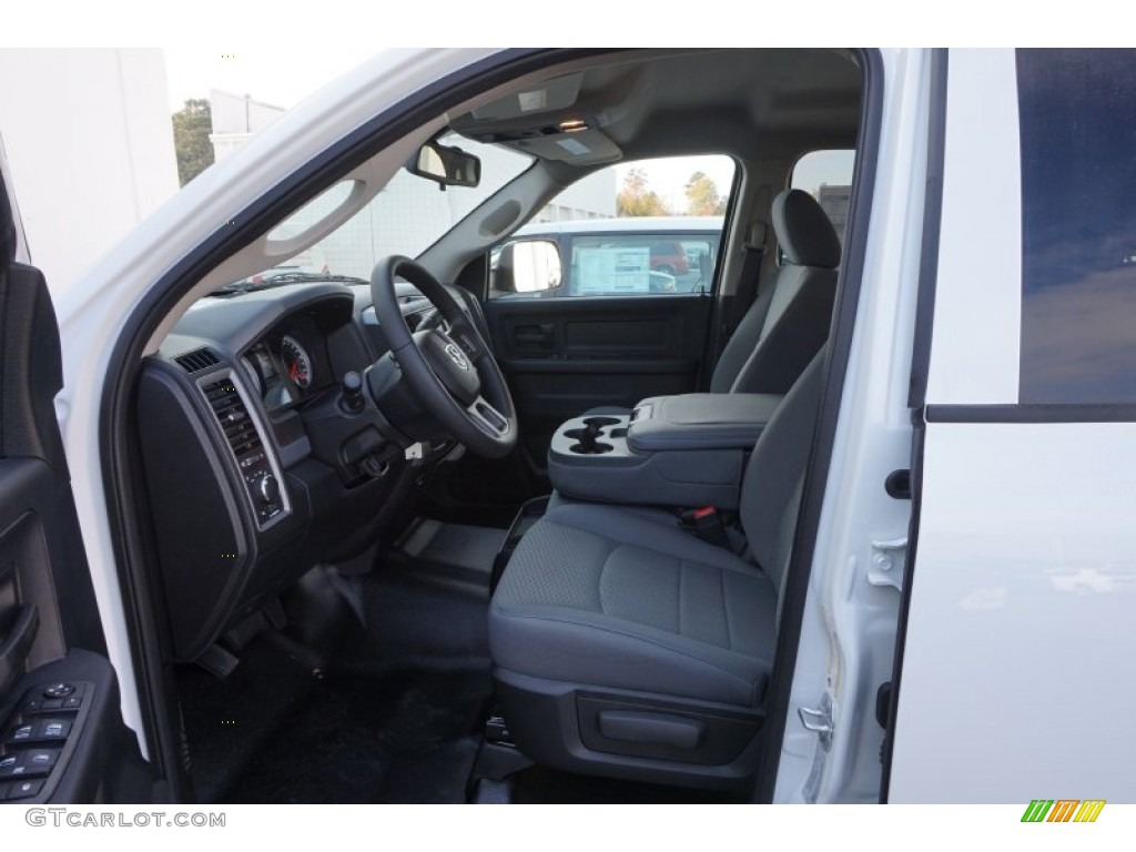 Black/Diesel Gray Interior 2015 Ram 2500 Tradesman Crew Cab Photo #99192193