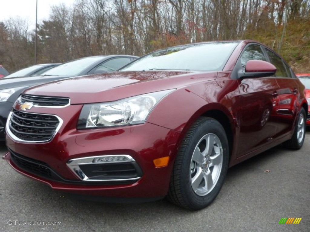 2015 Cruze LT - Siren Red Tintcoat / Brownstone photo #1