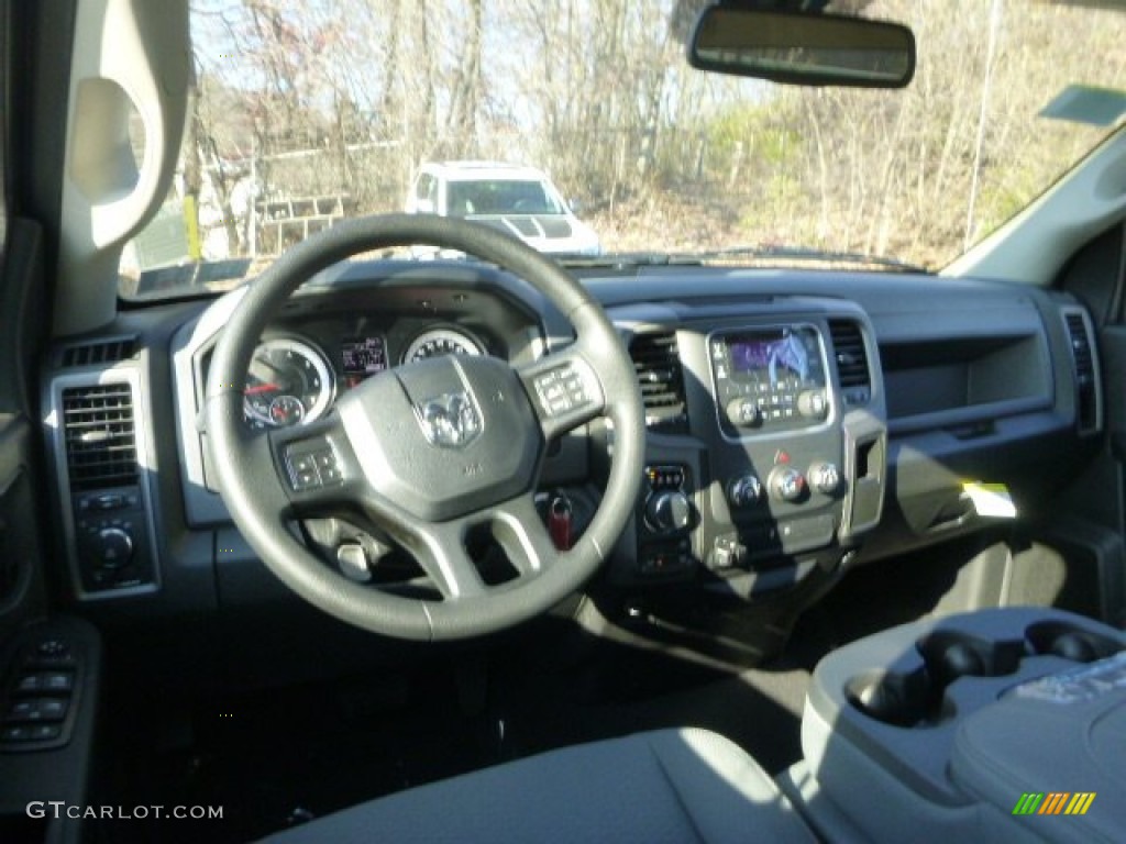 2015 1500 Express Quad Cab 4x4 - Black / Black/Diesel Gray photo #16