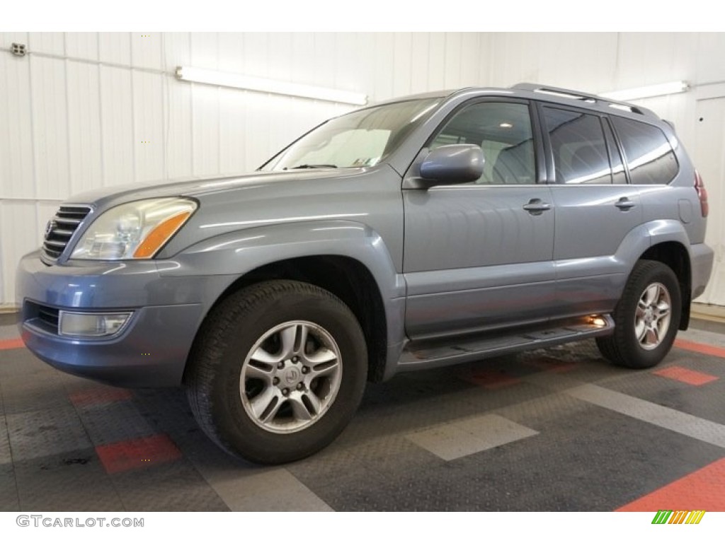 2004 GX 470 - Ash Blue Mica / Dark Gray photo #2