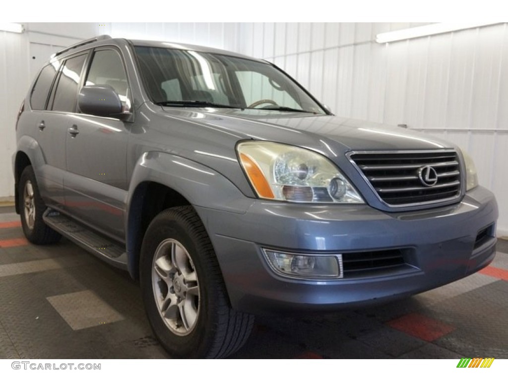 2004 GX 470 - Ash Blue Mica / Dark Gray photo #5