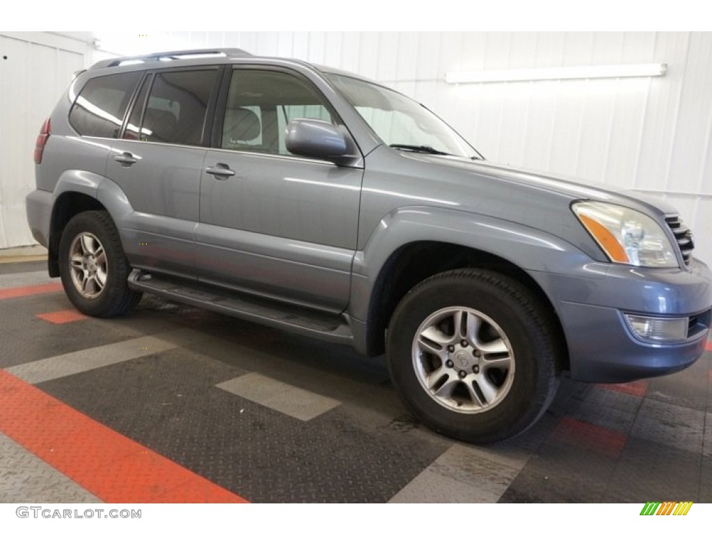2004 GX 470 - Ash Blue Mica / Dark Gray photo #6