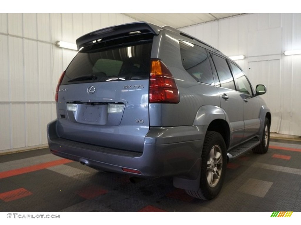 2004 GX 470 - Ash Blue Mica / Dark Gray photo #8