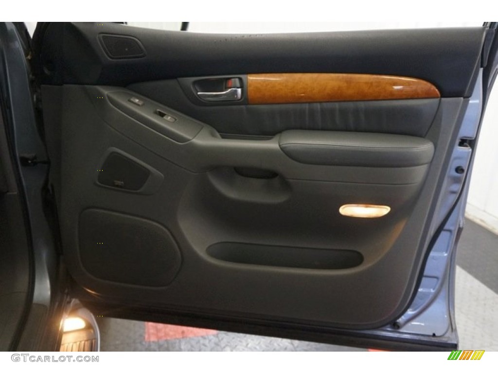 2004 GX 470 - Ash Blue Mica / Dark Gray photo #17