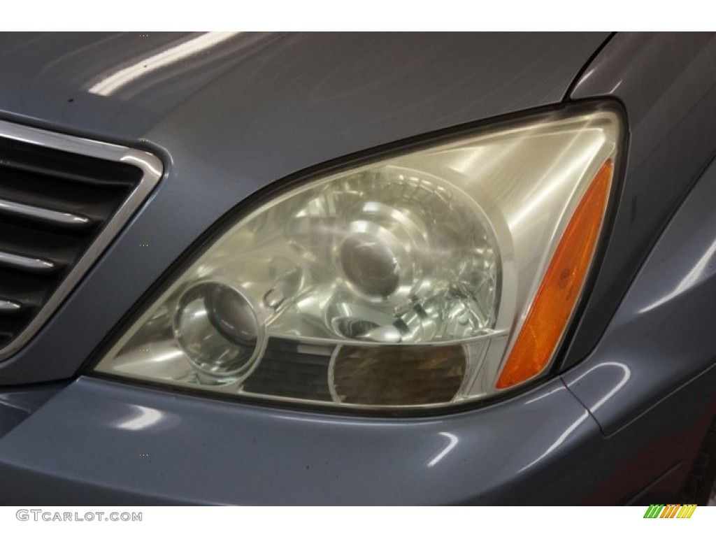 2004 GX 470 - Ash Blue Mica / Dark Gray photo #43