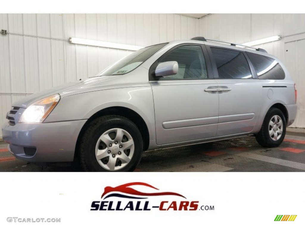 Silver Kia Sedona