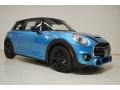 2015 Electric Blue Metallic Mini Cooper S Hardtop 2 Door  photo #2