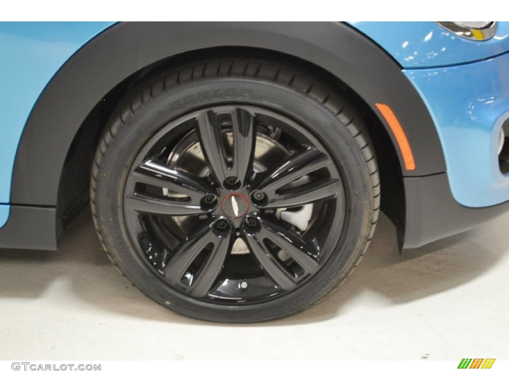 2015 Cooper S Hardtop 2 Door - Electric Blue Metallic / Carbon Black photo #3