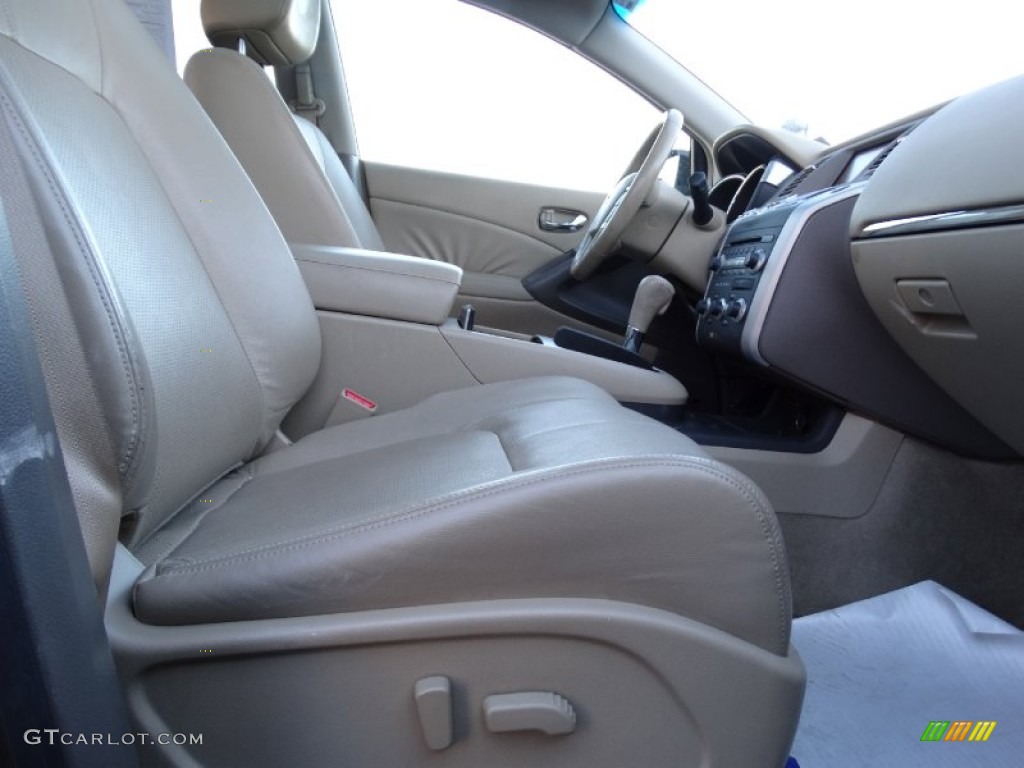 2010 Murano SL AWD - Tinted Bronze Metallic / Beige photo #14