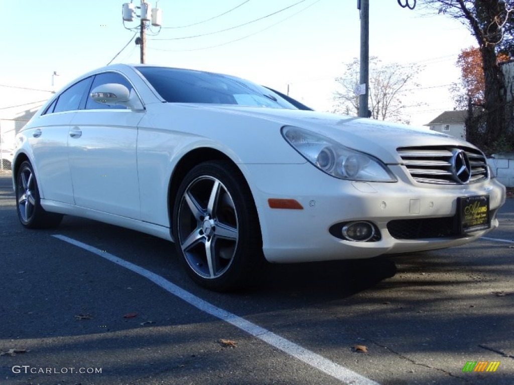 2006 CLS 500 - Alabaster White / Cashmere Beige photo #3