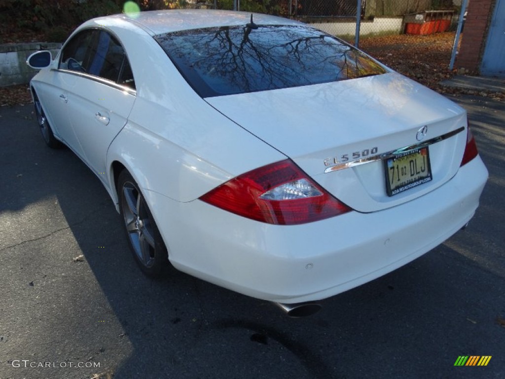 2006 CLS 500 - Alabaster White / Cashmere Beige photo #5