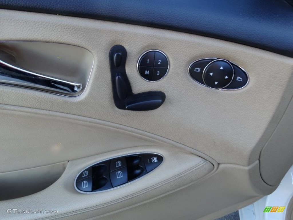 2006 CLS 500 - Alabaster White / Cashmere Beige photo #6