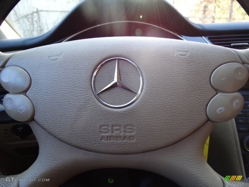 2006 CLS 500 - Alabaster White / Cashmere Beige photo #7