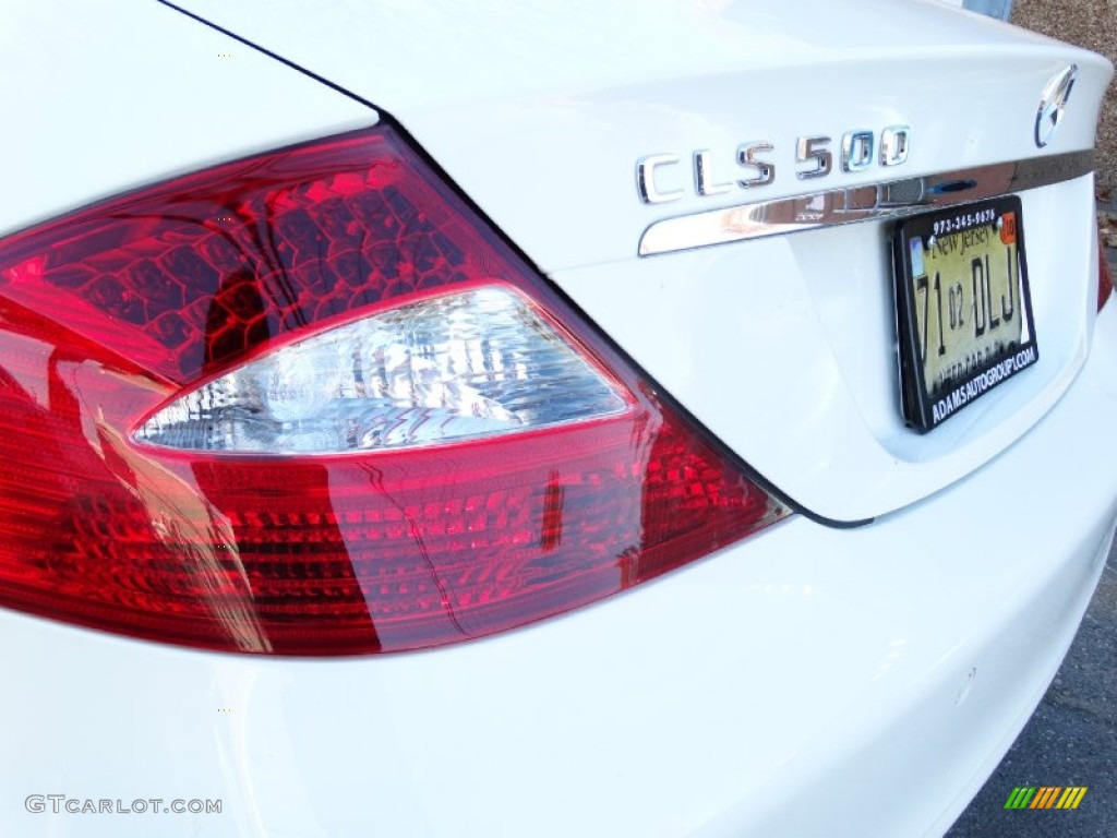 2006 CLS 500 - Alabaster White / Cashmere Beige photo #30