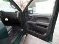 Jet Black 2015 Chevrolet Silverado 2500HD LT Double Cab 4x4 Door Panel