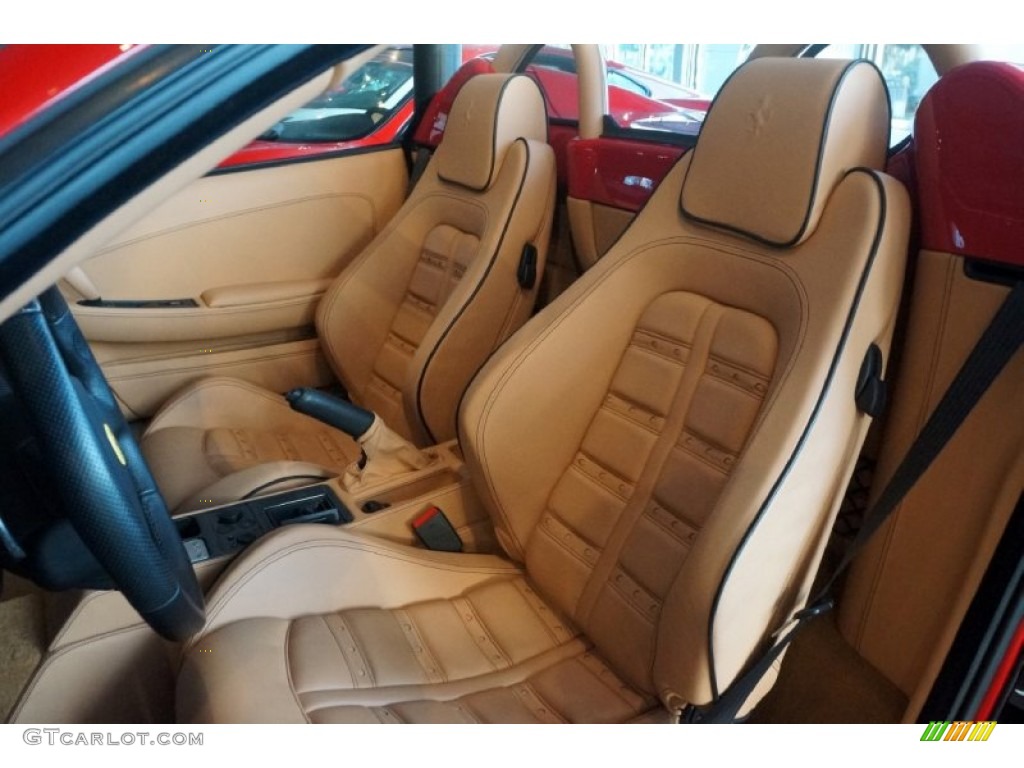 2008 F430 Spider F1 - Rosso Corsa (Red) / Beige photo #17