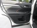 Black 2015 Toyota Highlander XLE Door Panel