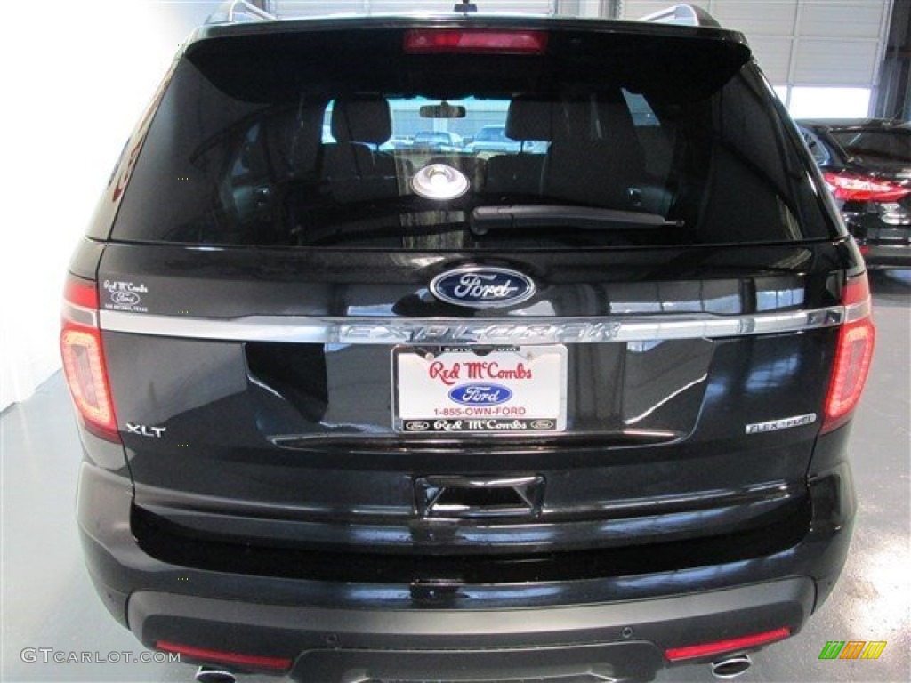 2015 Explorer XLT - Tuxedo Black / Charcoal Black photo #5