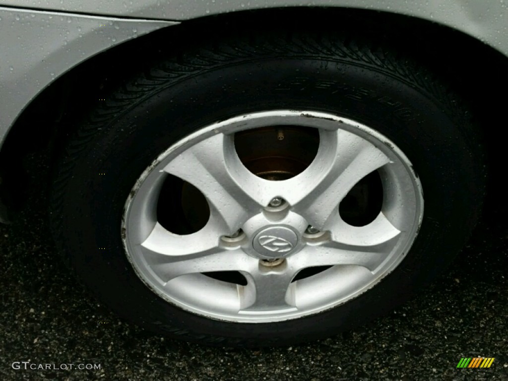 2003 Elantra GT Hatchback - Silver Pewter / Dark Gray photo #7