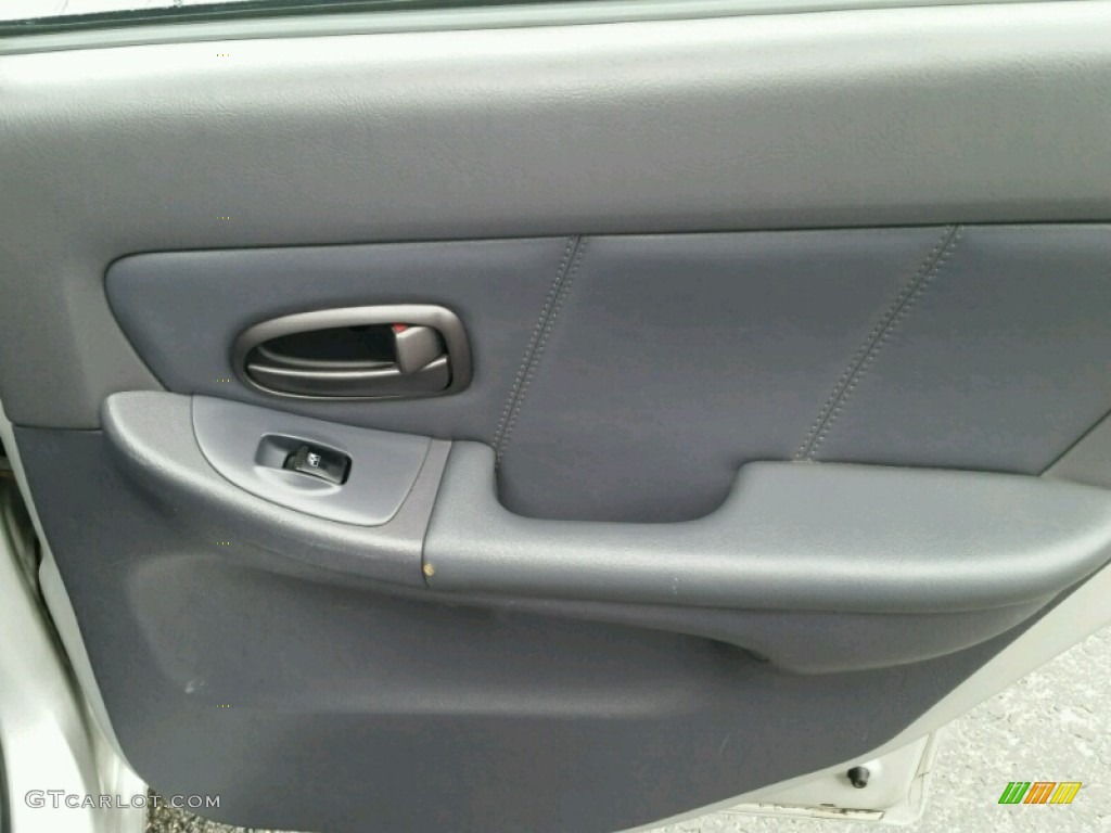 2003 Elantra GT Hatchback - Silver Pewter / Dark Gray photo #12