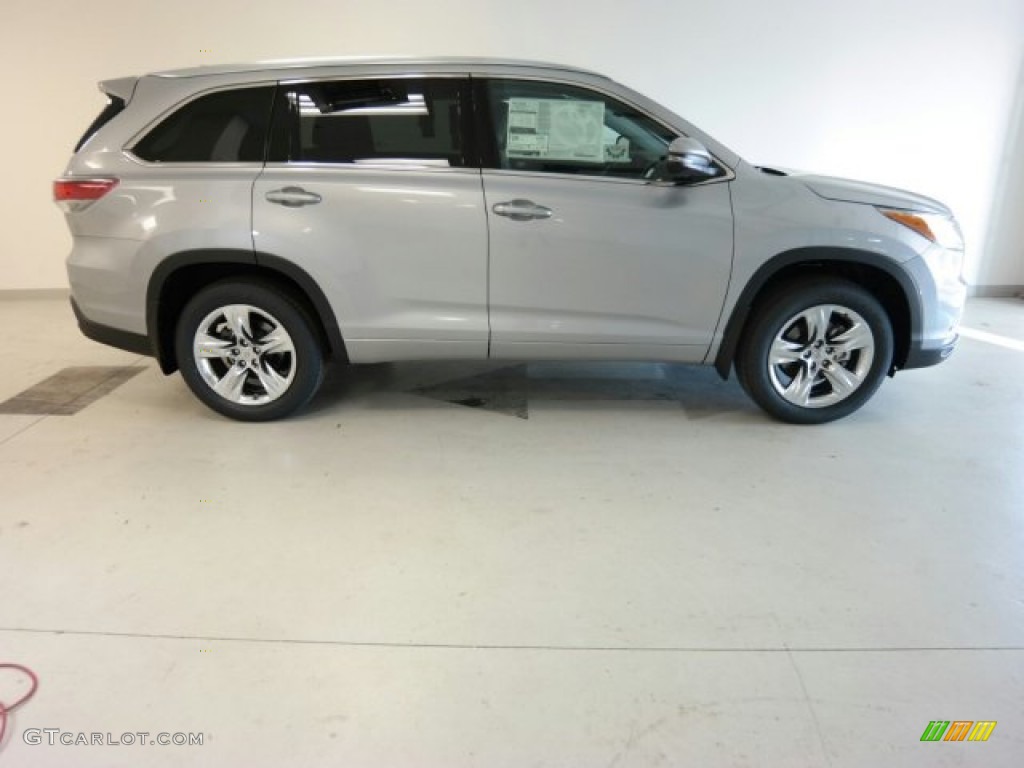 2015 Highlander Limited AWD - Silver Sky Metallic / Black photo #1