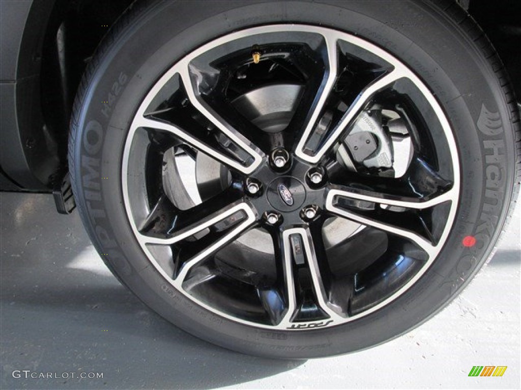 2015 Explorer Sport 4WD - Ruby Red / Sport Charcoal Black photo #4