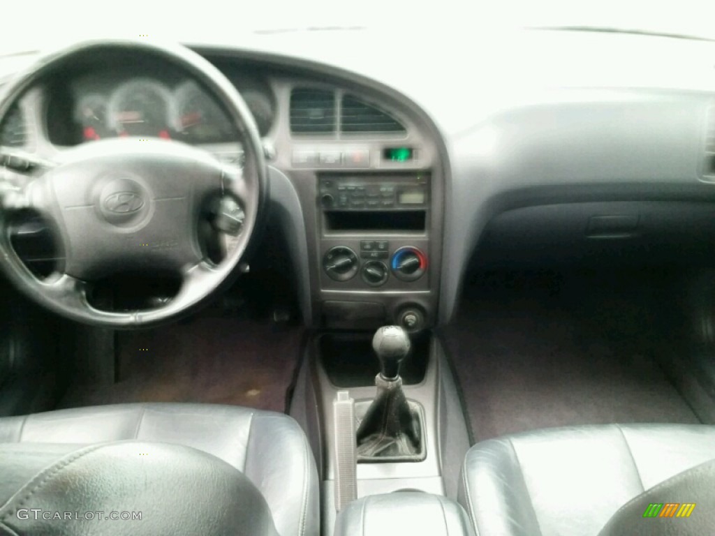 2003 Elantra GT Hatchback - Silver Pewter / Dark Gray photo #22