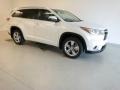 Blizzard Pearl White - Highlander Limited AWD Photo No. 4