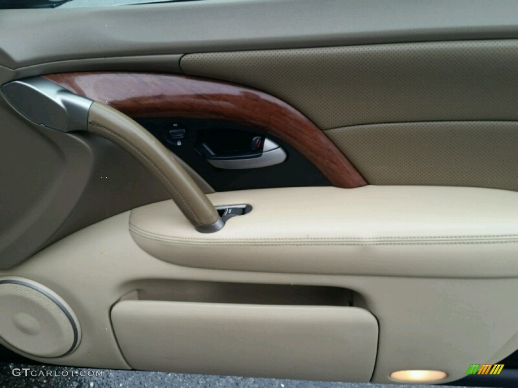 2005 RL 3.5 AWD Sedan - Nighthawk Black Pearl / Taupe photo #9