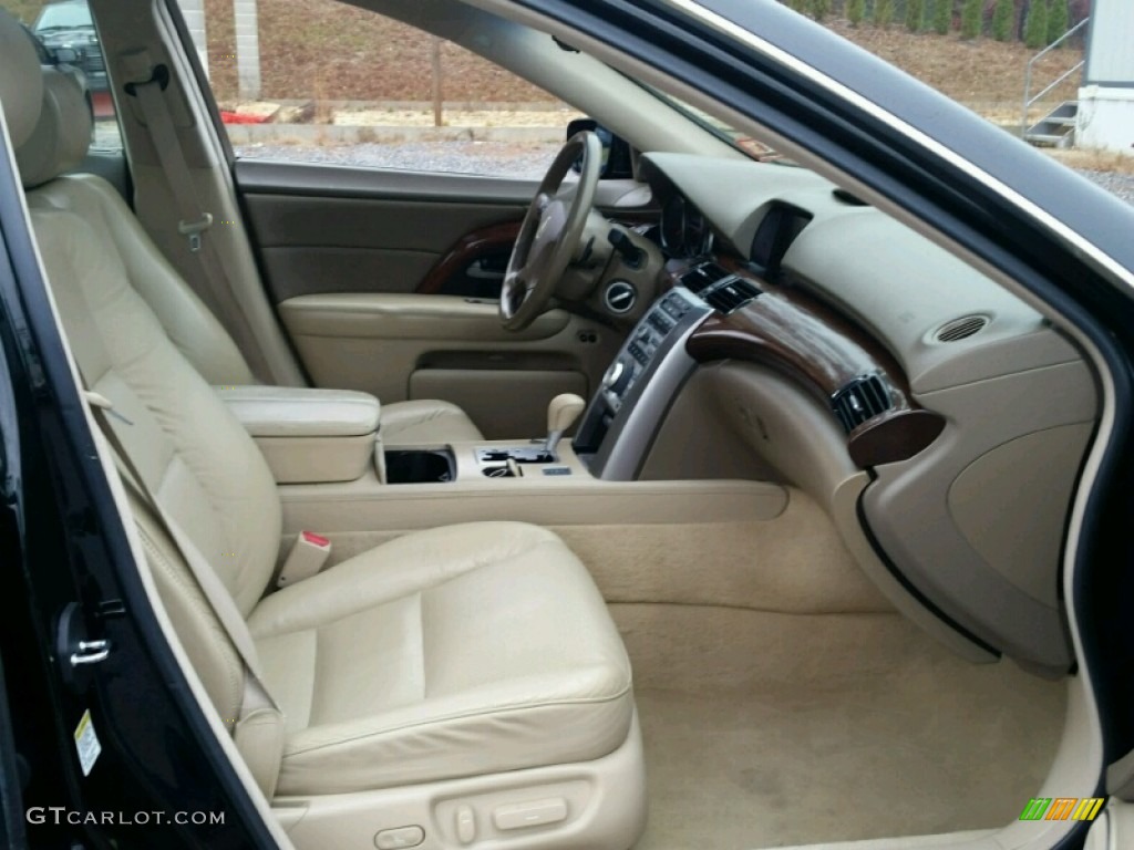2005 RL 3.5 AWD Sedan - Nighthawk Black Pearl / Taupe photo #11