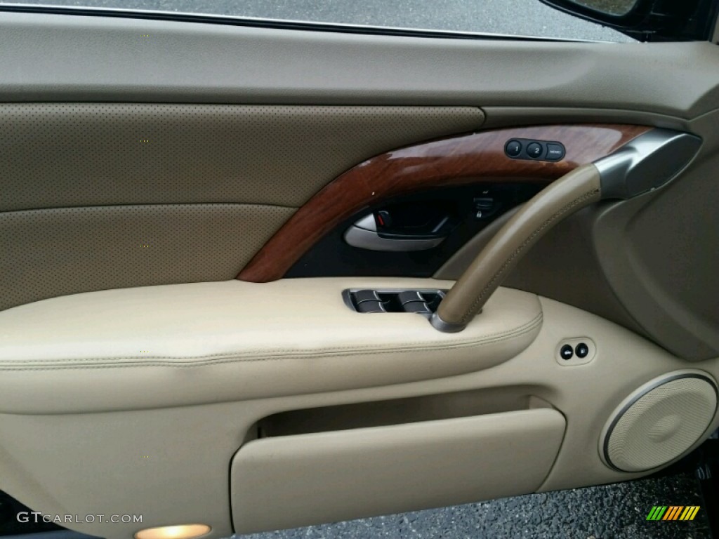 2005 RL 3.5 AWD Sedan - Nighthawk Black Pearl / Taupe photo #24