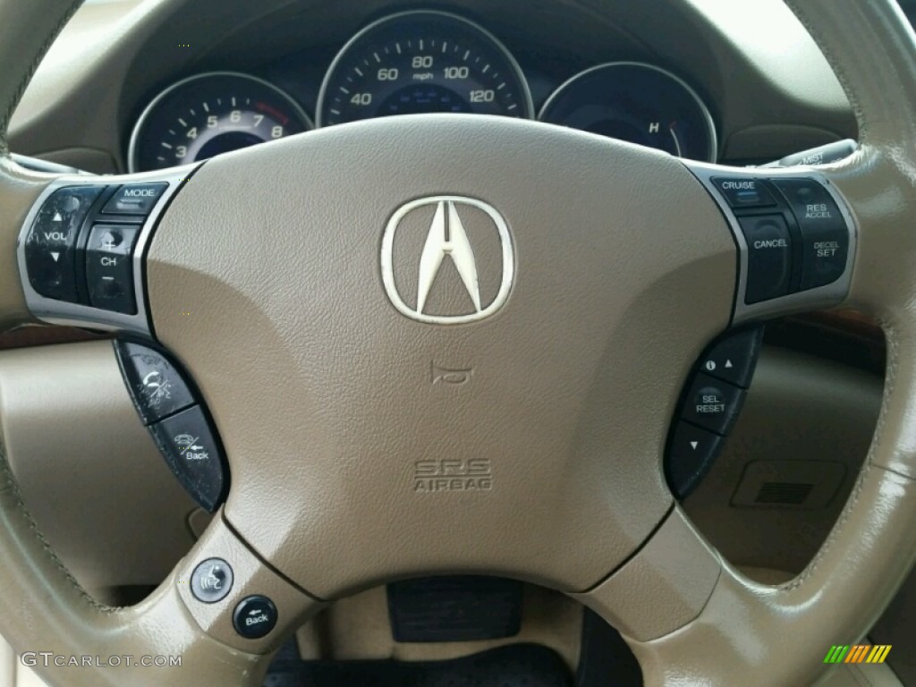 2005 RL 3.5 AWD Sedan - Nighthawk Black Pearl / Taupe photo #29