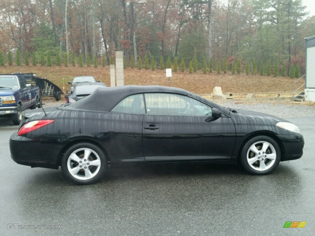 2006 Solara SLE V6 Convertible - Black / Dark Stone photo #7