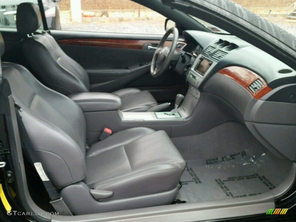 2006 Solara SLE V6 Convertible - Black / Dark Stone photo #11