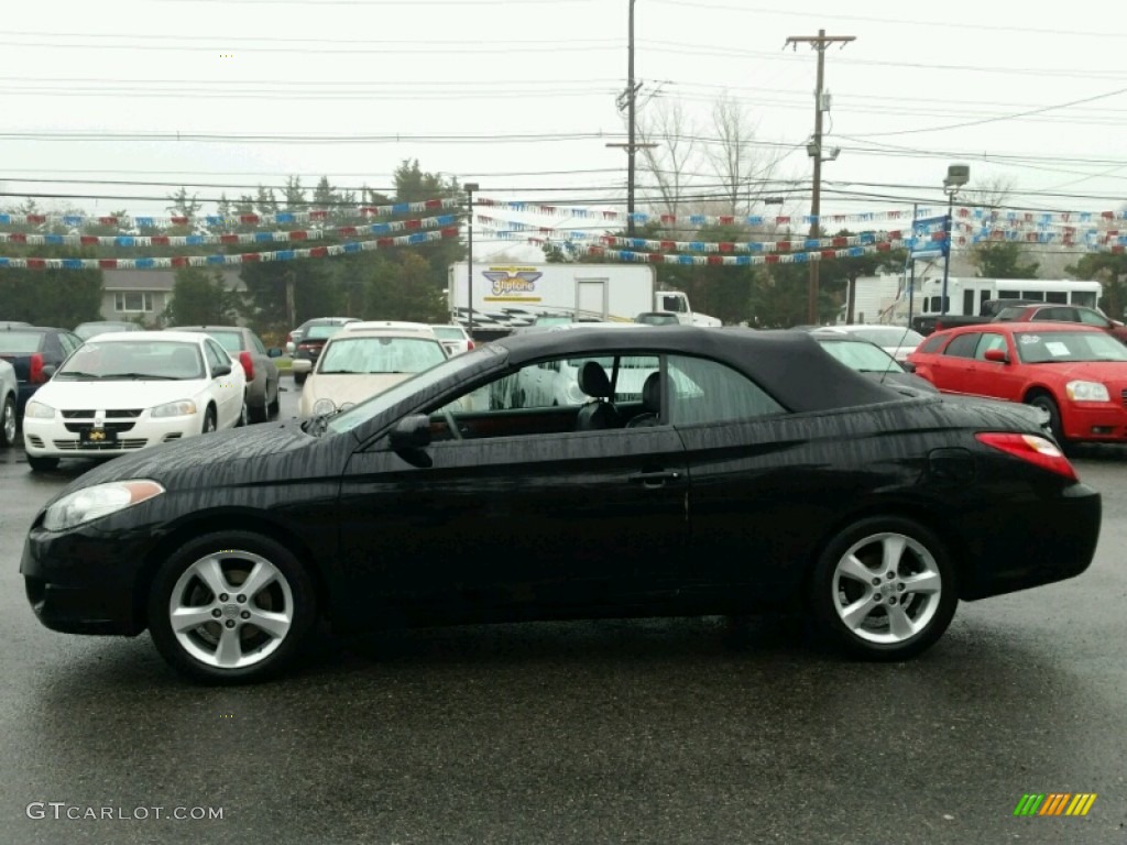 2006 Solara SLE V6 Convertible - Black / Dark Stone photo #17